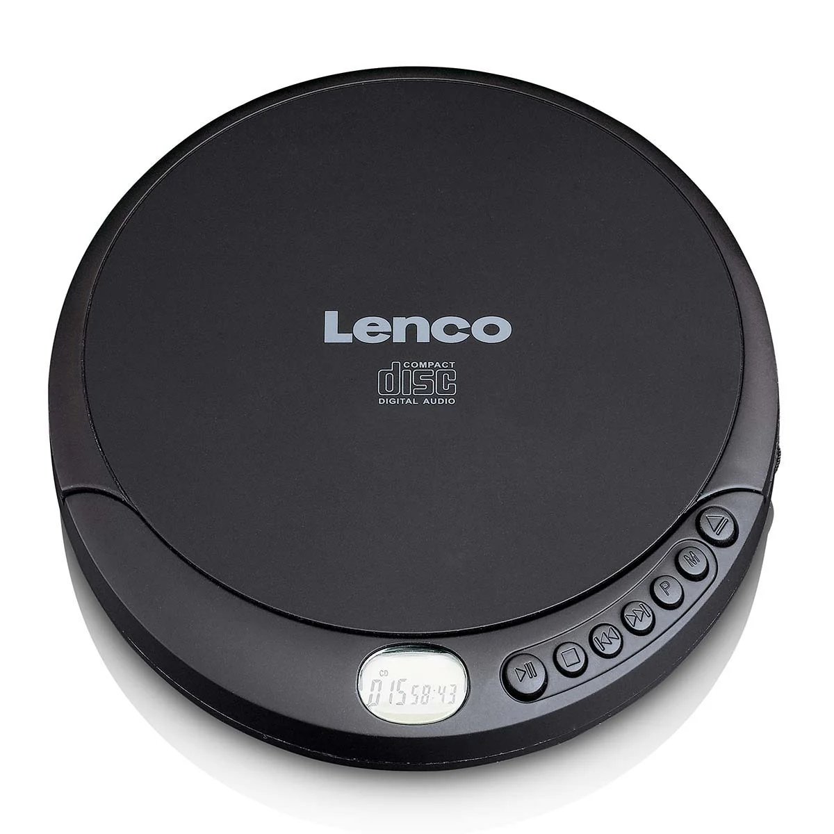 Lenco Portable CD Player, Black