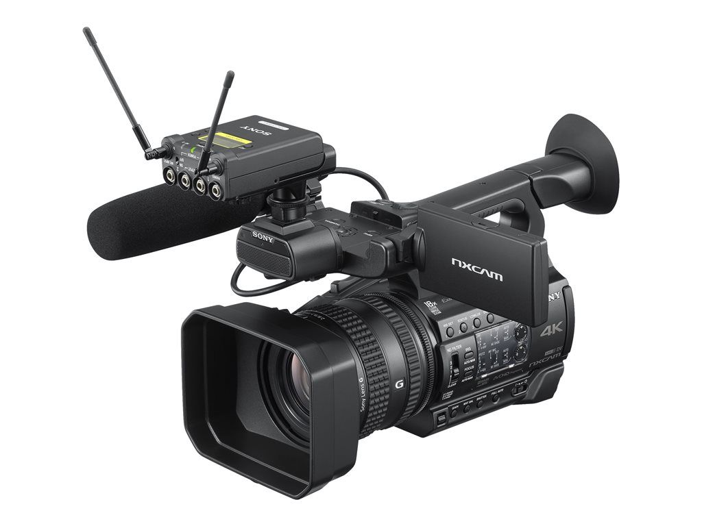Sony NXCAM HXR-NX200 - Camcorder - 4K / 25 fps - 12x optical zoom - Flash card