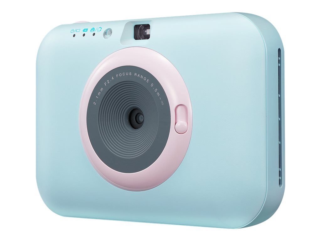 LG Pocket Photo Printer with 5.0MP Camera - 1GB Flash - Bluetooth - Sky Blue
