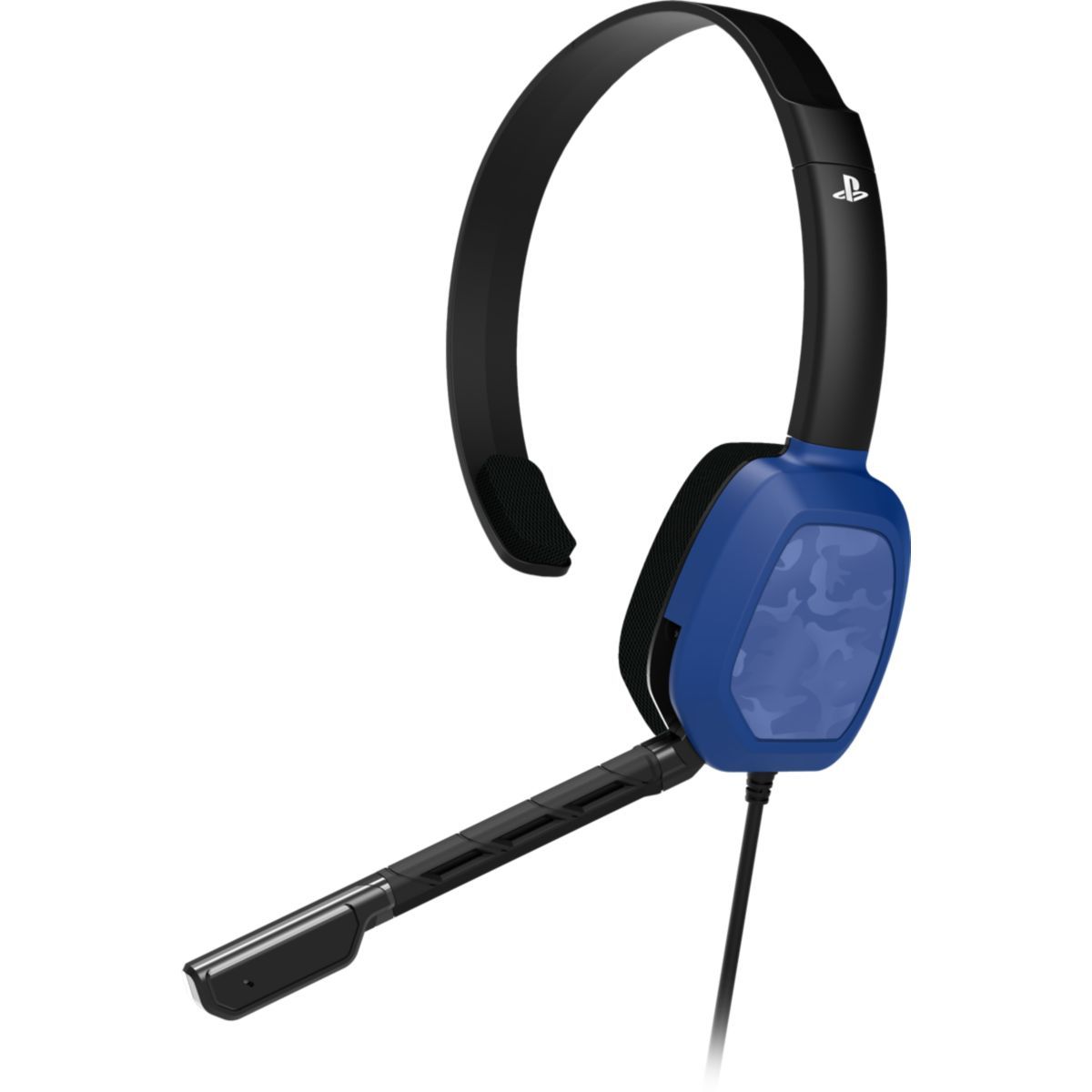 Auricular de juego PDP Afterglow LVL 1 para PS4 - Camo Azul