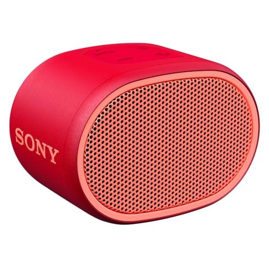 Sony SRS-XB01 Single Portable Speaker, Red