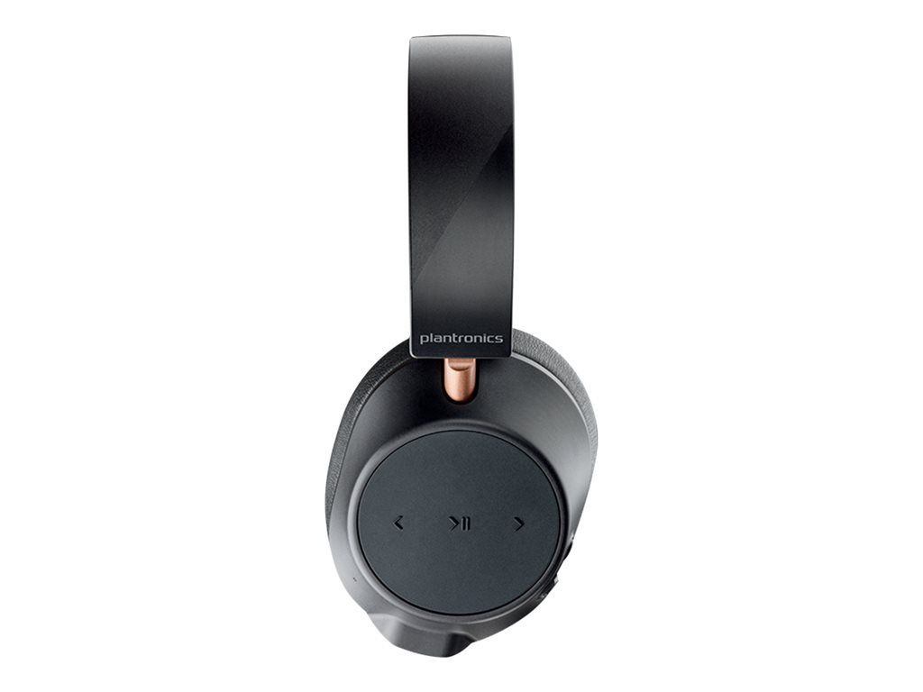 Poly Plantronics Backbeat GO 810 - Auriculares inalámbricos con cancelación activa de ruido - Negro grafito