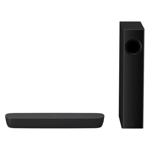 Panasonic 2.1 Channel Soundbar System, 120W, Black
