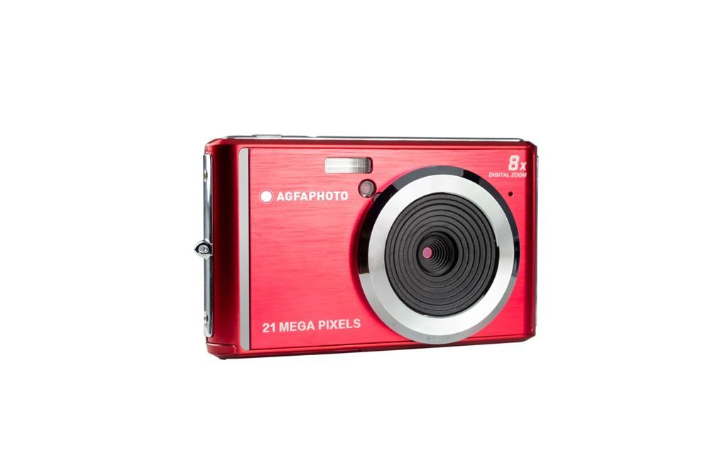 AgfaPhoto DC5200 Compact Camera - Red (21MP, 720p)