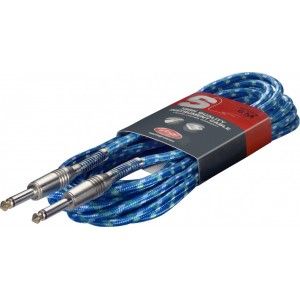 Stagg SGC6VT BL 6m Jack to Jack Cable