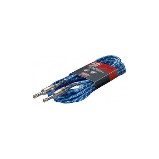 Câble Stagg SGC6VT BL de 6 mètres Jack/Jack