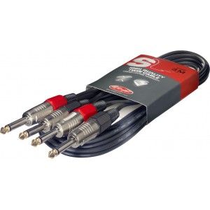 Stagg 2 Jack Audio Cable