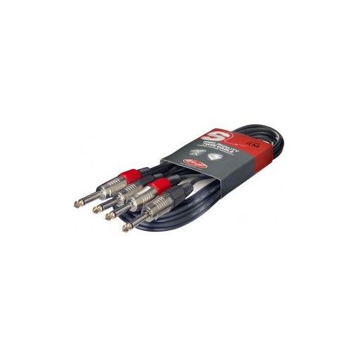 Cable de audio Stagg 2 Jacks