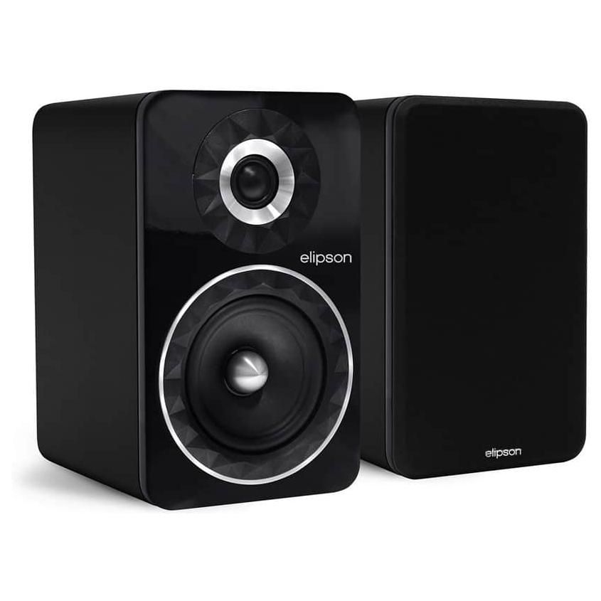 Elipson Prestige Facet 6B Black Pair of Bookshelf Speakers