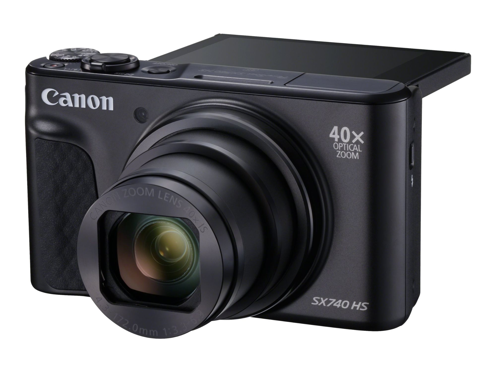 Canon PowerShot SX740 HS Compact Camera - Black