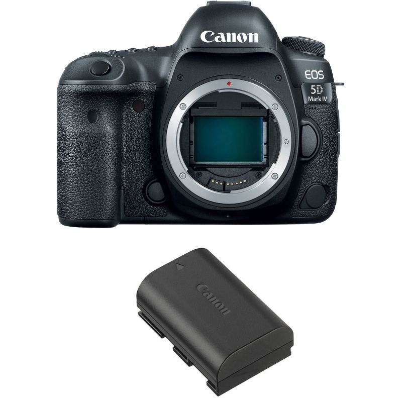 Canon EOS 5D Mark IV + Canon LP-E6N Digital Camera