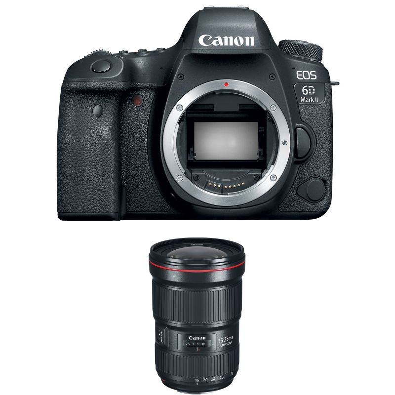 Canon EOS 6D Mark II + EF 16-35mm f/2.8L III USM Camera Kit