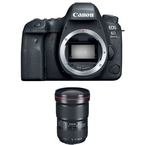 Kit Canon EOS 6D Mark II + Objetivo EF 16-35mm f/2.8L III USM
