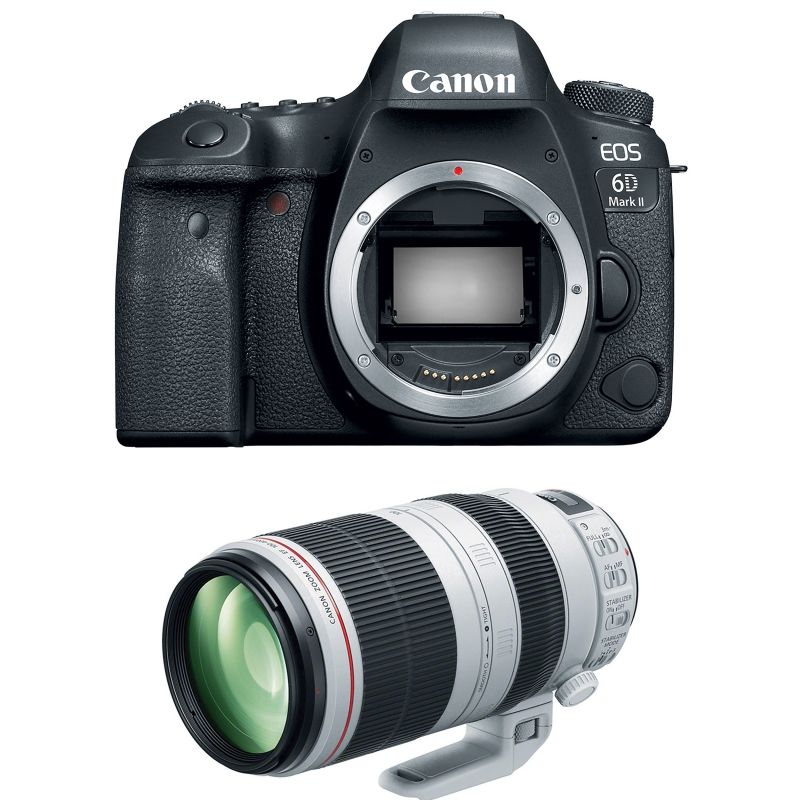 Canon EOS 6D Mark II + EF 100-400mm f/4.5-5.6L IS II USM Camera Kit