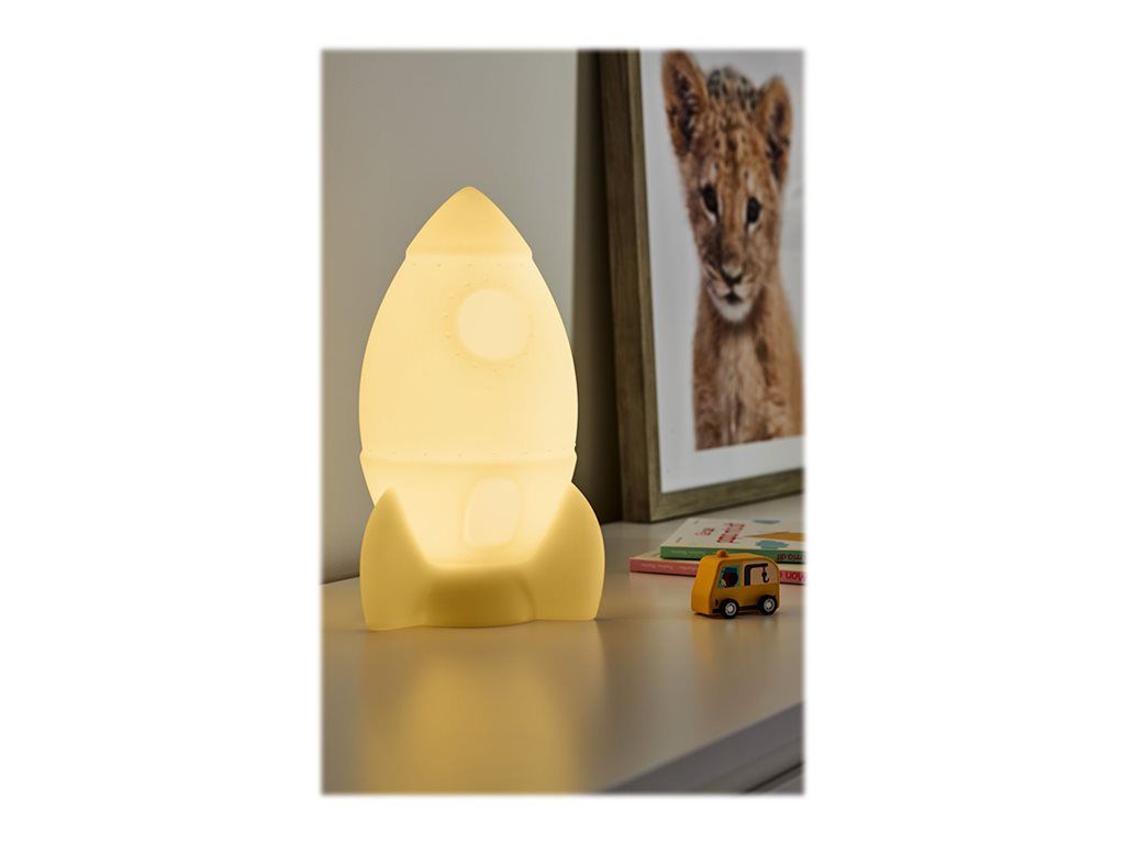Bigben Lumin'us Rocket Bluetooth Speaker - White