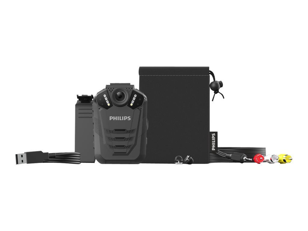 Philips VideoTracer DVT3120 Camcorder - 1296p/30fps - 5.0MP - Flash Card - Dark Grey
