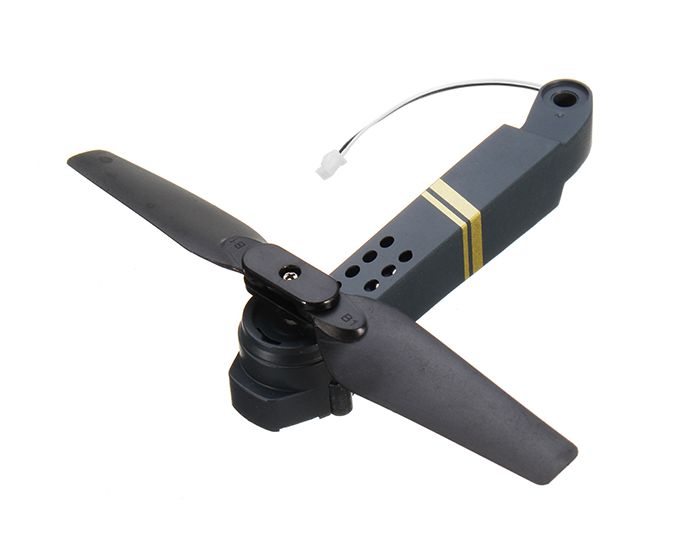 Dotopon® Eachine E58 RC Quadcopter Spare Parts: Axis Arms with Motor & Propeller (Back Right, 2-Pack)