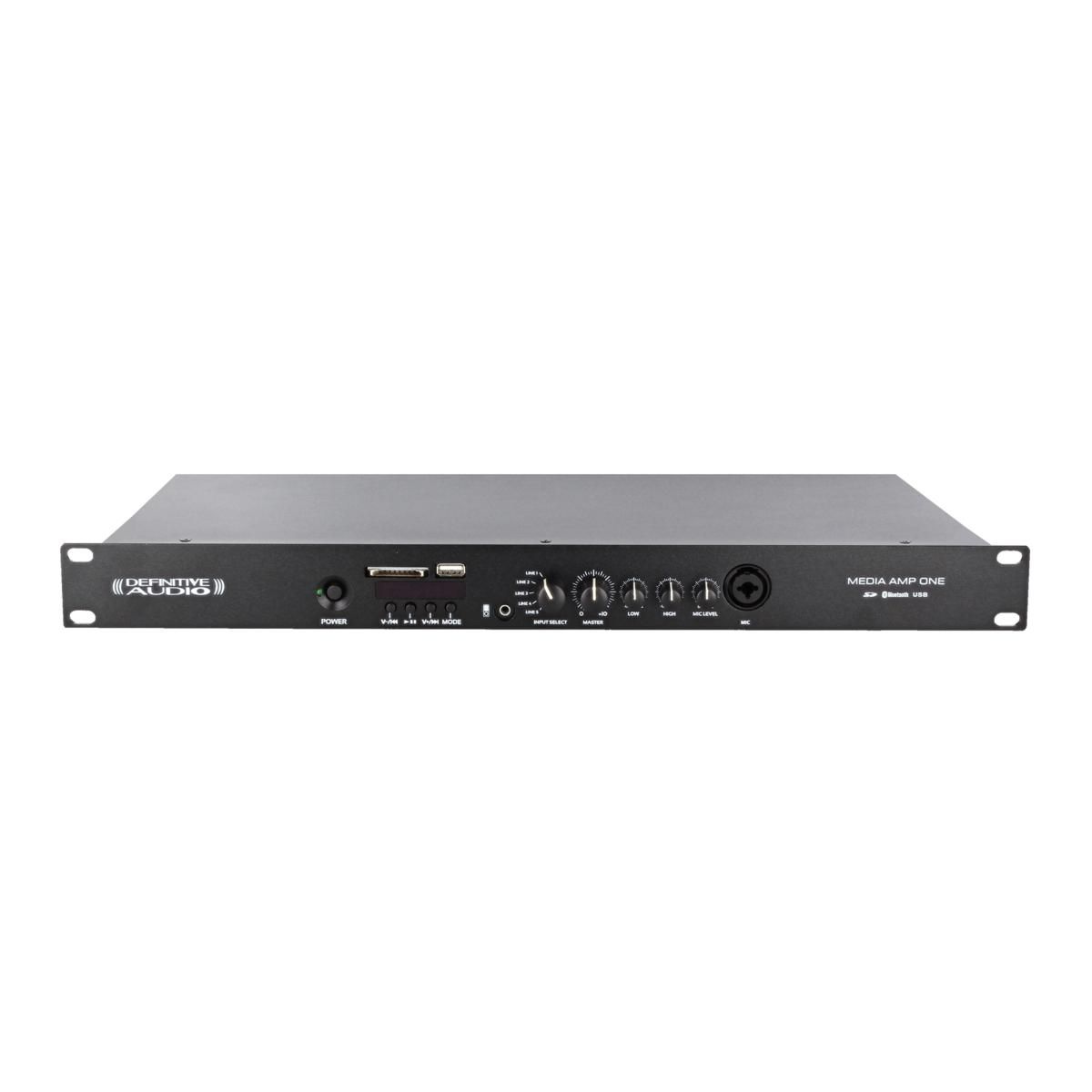 DEFINITIVE AUDIO MEDIA AMP ONE Bluetooth MP3 Media Player