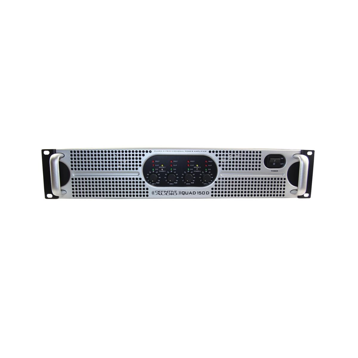 Definitive Audio Quad 150D - 4x150W RMS Amplifier