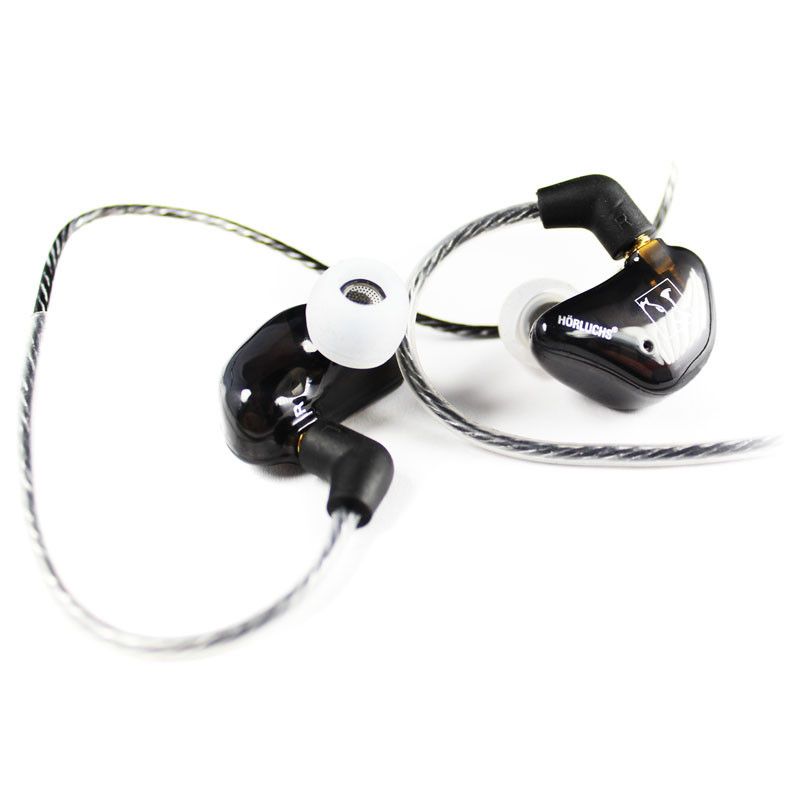Hörluchs HL EasyUp In-Ear Headphones - Black