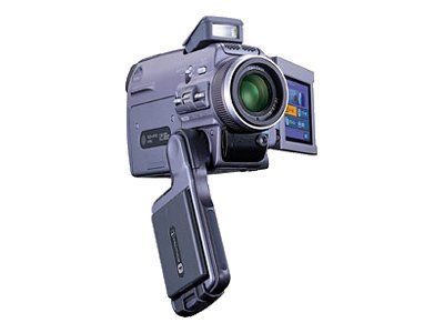 Sony Handycam DCR-IP55E - Camcorder - 1.0MP - 10x Optical Zoom - Carl Zeiss Lens - Micro MV Tape - Grey, Black