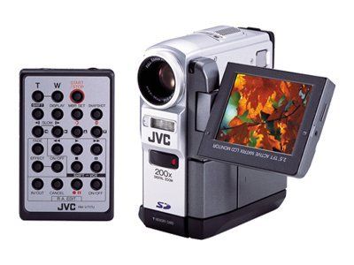 JVC GR-DVX707EG Camcorder - 1.02MP - 10x Optical Zoom - Mini DV - Silver