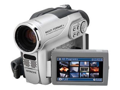Hitachi DZ-BX35 Camcorder - 680K Pixel - 25x Optical Zoom - DVD