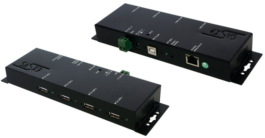 EXSYS EX-6002POE Network Extender Sender, Black