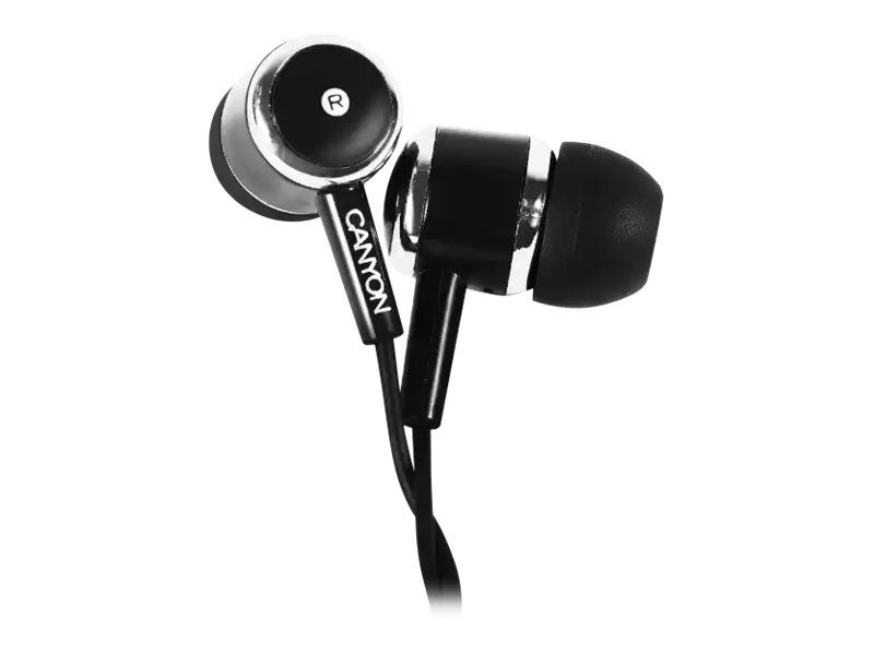 Canyon CNE-CEPM01B - Wired Headphones with Microphone - In-ear - 3.5mm Jack - Black