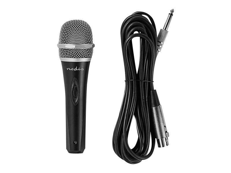 Nedis Microphone - Black and Grey