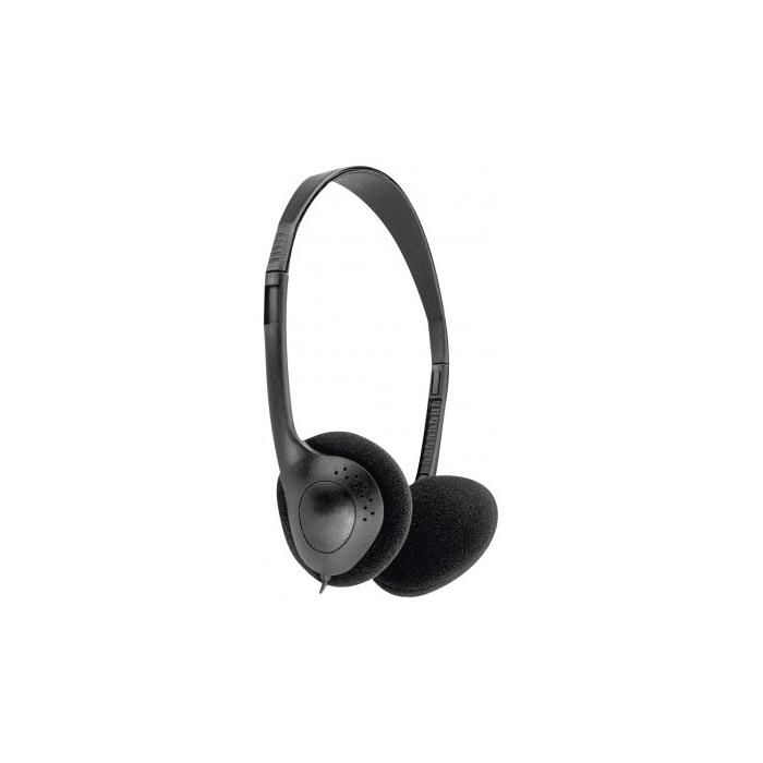 Exertis Connect Wired Over-Ear Headphones with Microphone