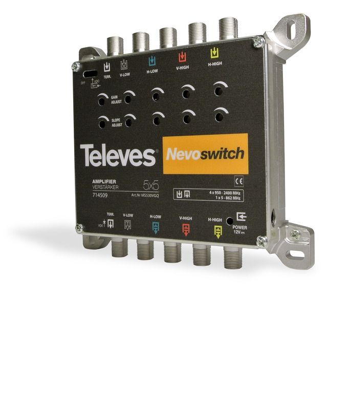 Televes MSW5X5 G12/15dB 110dBa Amplifier