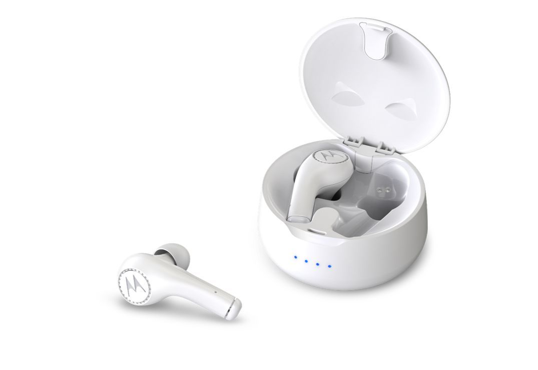 Motorola VerveBuds 500 Wireless Earbuds - White
