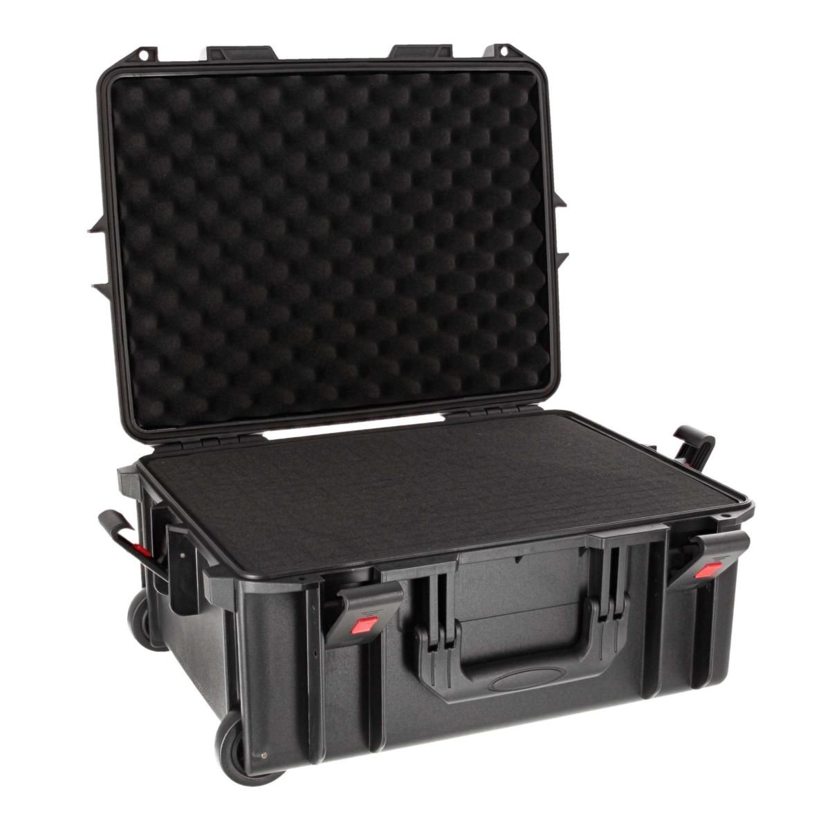 Power Acoustics IP65 Case 50 - ABS Waterproof and Dust-tight Flight Case with Trolley