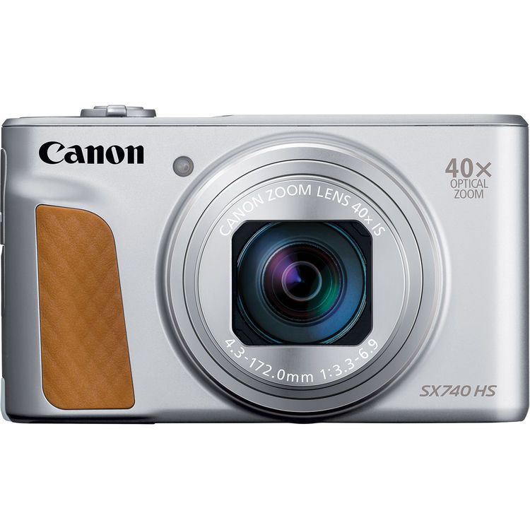 Canon PowerShot SX740 HS Camera (Silver)