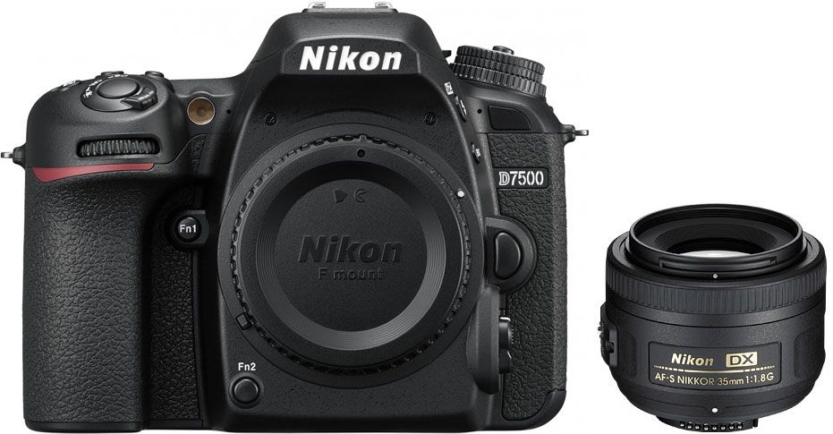 Nikon D7500 35mm f/1.8G Lens Kit