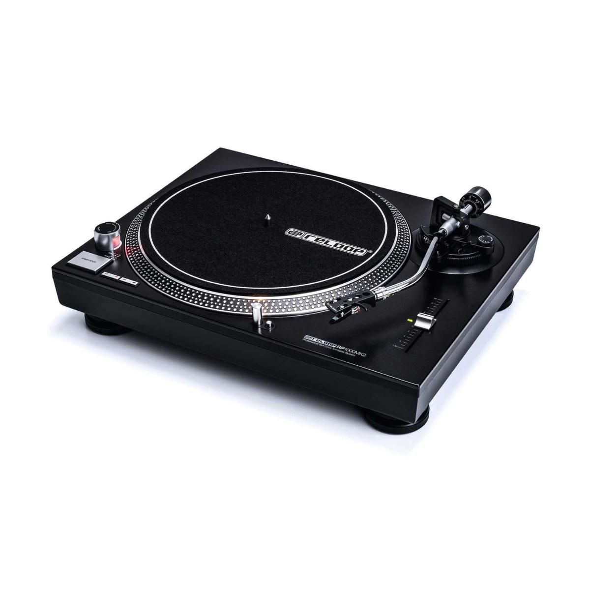 Reloop RP 1000 MK2 - Platine de vinilo con transmisión por correa