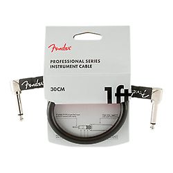 Cable de instrumento Fender Serie Profesional, 30 cm
