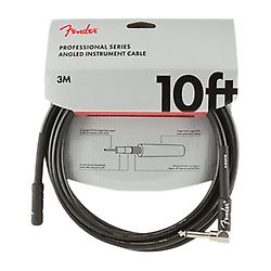 Fender Professional Series Instrument Cable, 3m, Black