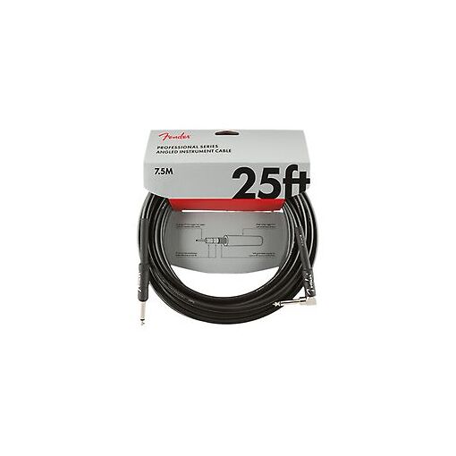 Câble d'instrument Fender Série Professionnelle, 7,5 m, Noir