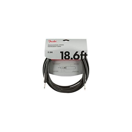 Fender Professional Series Instrument Cable, 5.5m, Black