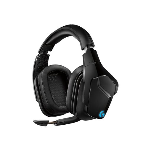 Auriculares gaming Logitech G935 - Micrófono incorporado - Son 7.1 envolvente - Circunvalar - Inalámbrico 2,4 GHz - Conexión de 3,5 mm - Negro Azul