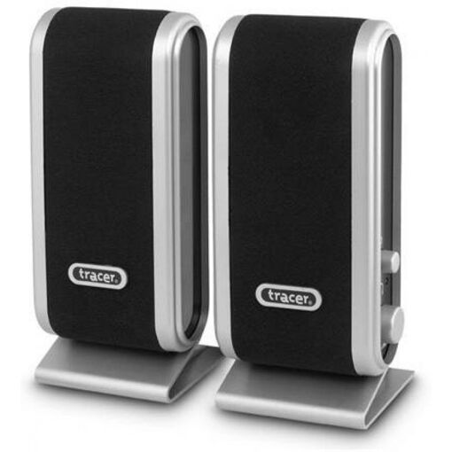 Tracer Quanto USB Speakers (Silver)