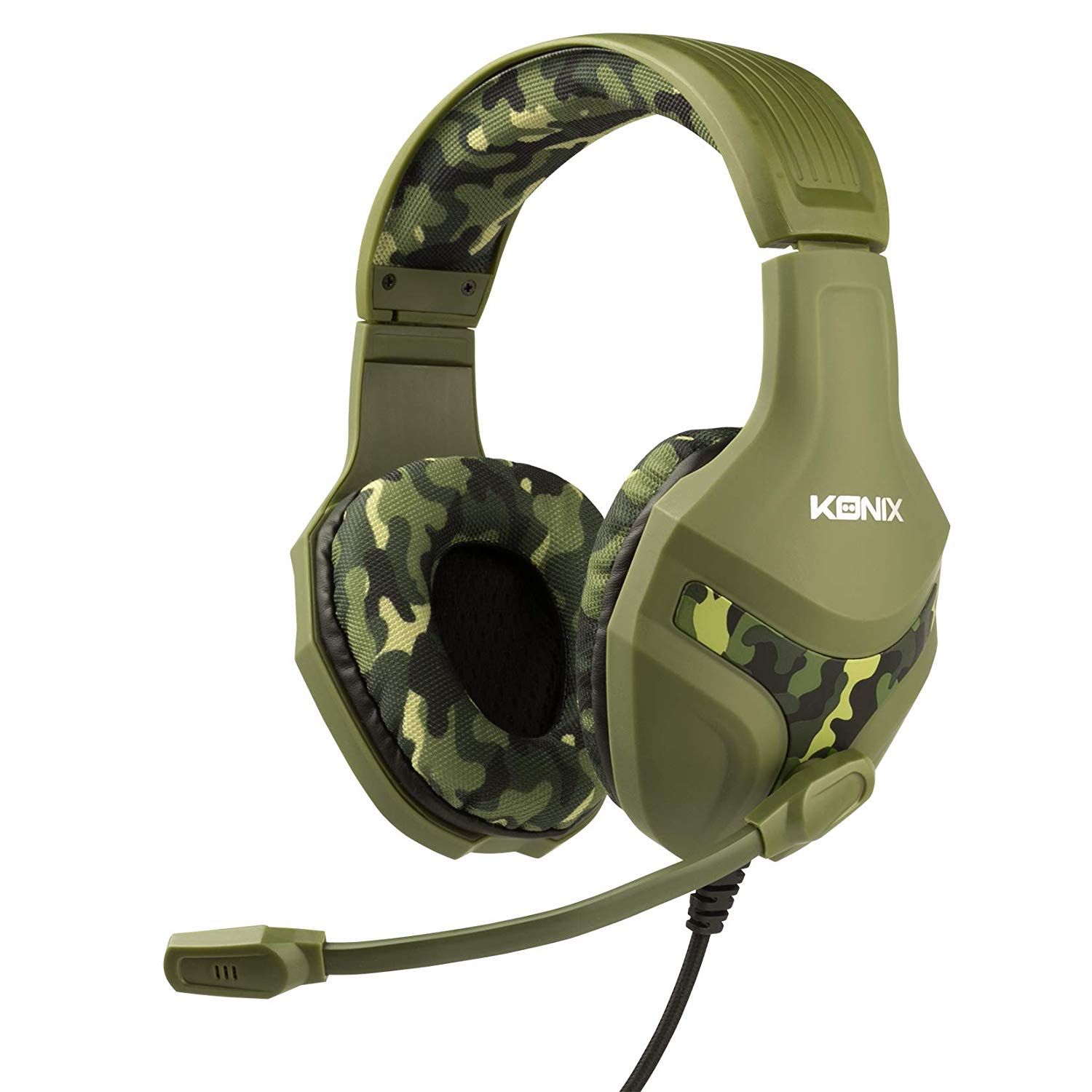 Konix Mythics PS-400 - Filed Earphone - Camouflage