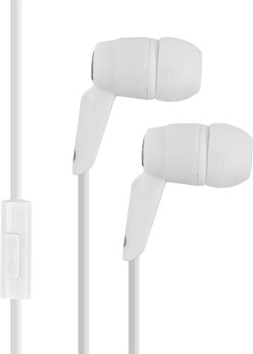Bigben Interactive BLUEWAY Earbuds with Microphone - 3.5mm Jack - White