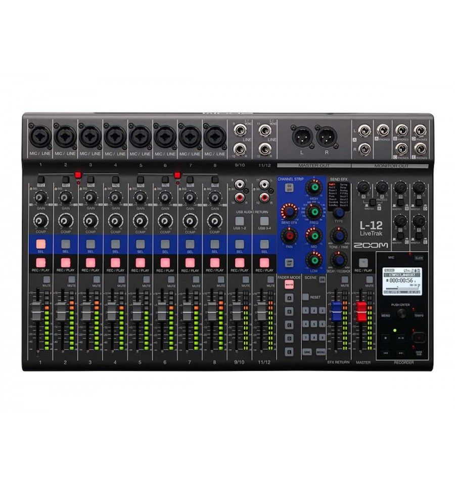 Zoom L-20 LiveTrak - 20-Channel Mixing Console