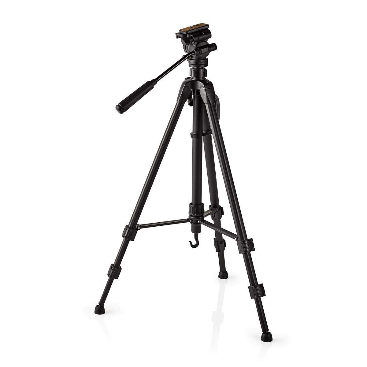 Nedis Premium Photo/Video Tripod TPOD4200BK, 165cm Black