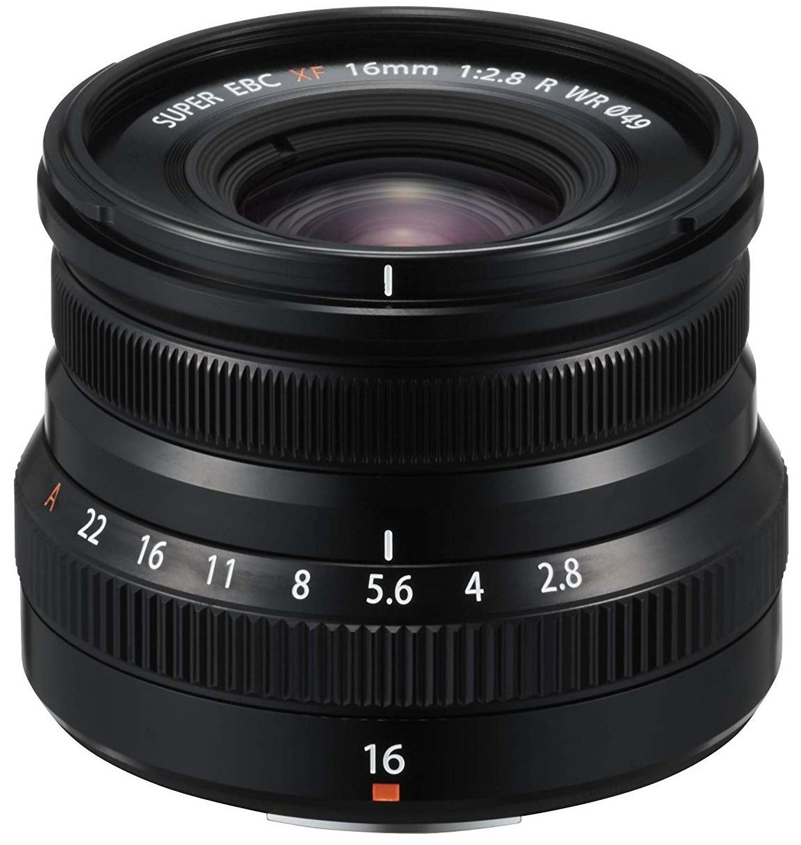 Fujifilm XF 16mm f/2.8 R WR Black