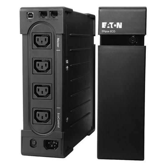 Eaton Ellipse ECO 1200 USB IEC UPS - 1200VA, 750W, 8x C13 Outputs, 2U, Black
