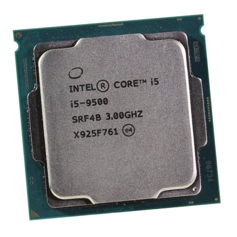 Intel Core i5-9500 CPU, 3.0GHz, 9M Cache, FCLGA1151 Socket